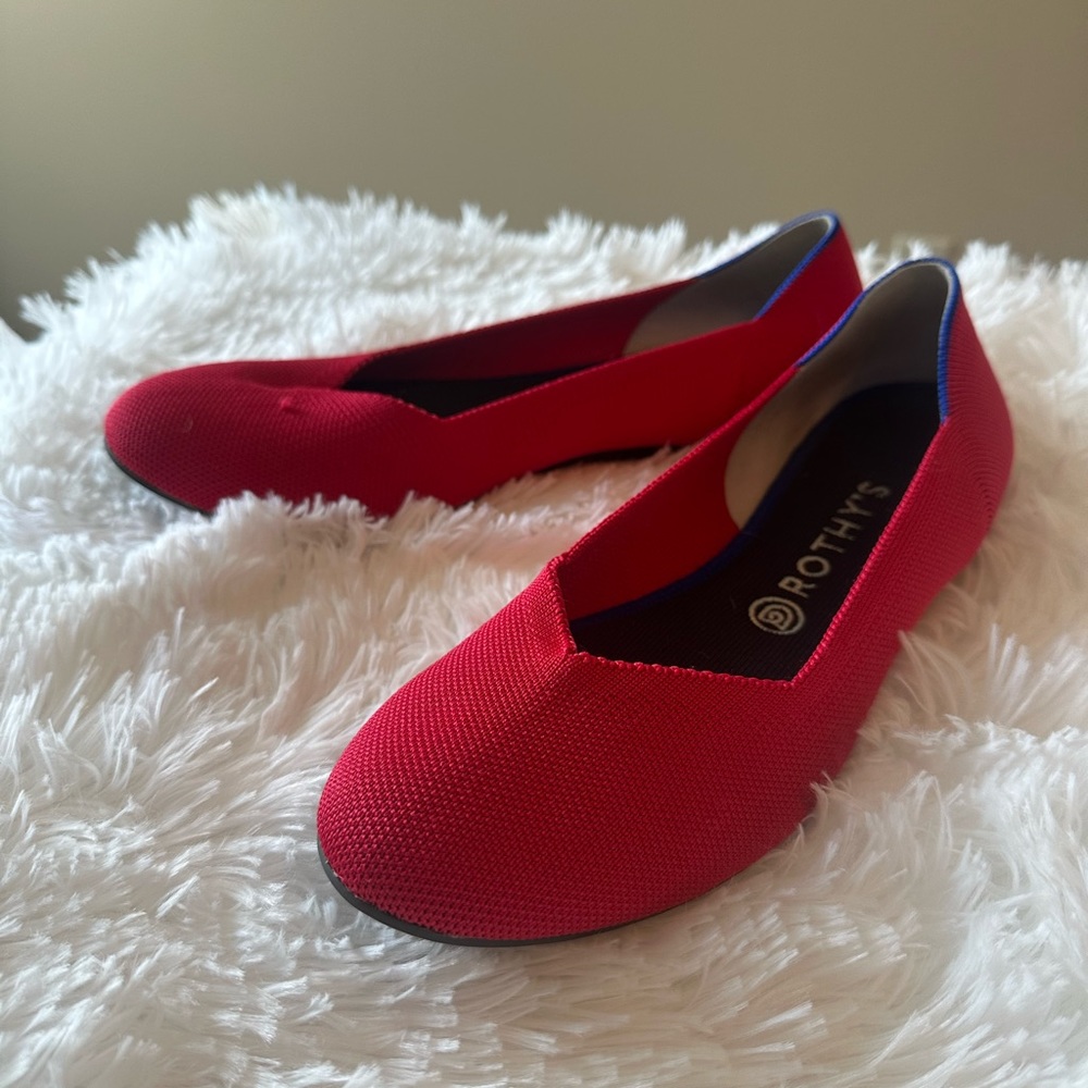 Rothy’s flats size 11 red